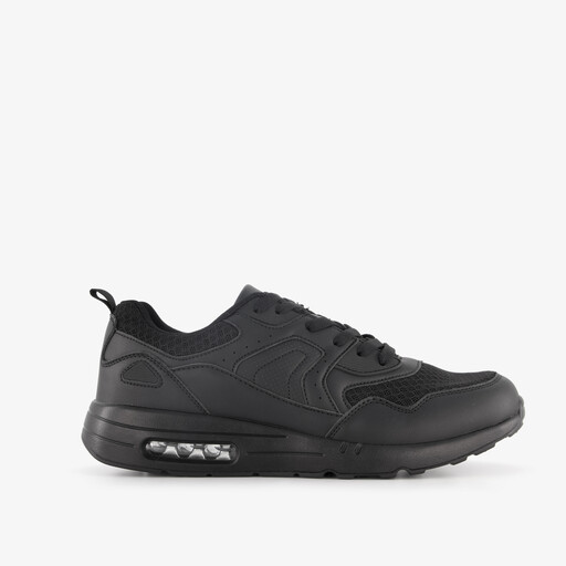 Heren sneakers met airzool zwart