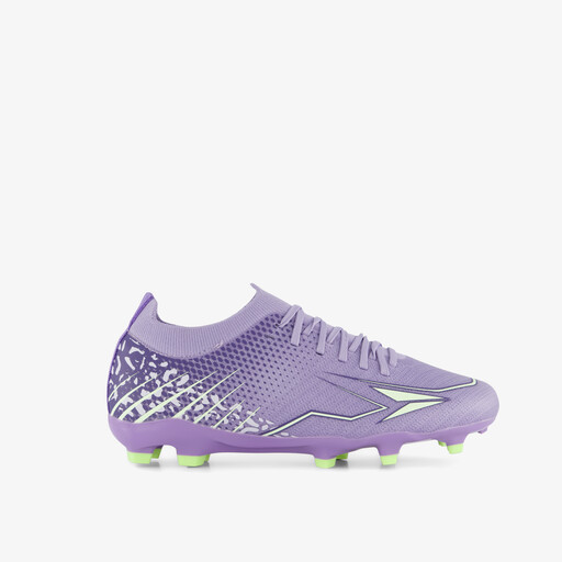 FG kinder voetbalschoenen paars groen