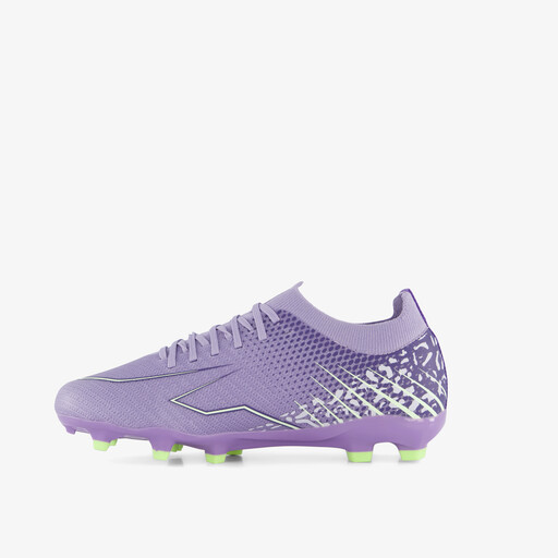 FG kinder voetbalschoenen paars groen