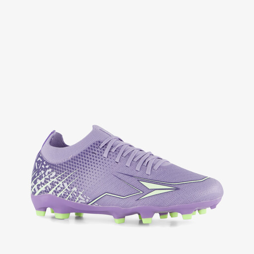 FG kinder voetbalschoenen paars groen