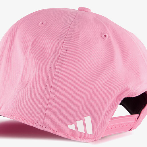 Lineaire Baseball Cap dames pet roze