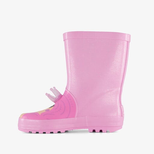 Meisjes regenlaarzen met zeemeermin roze