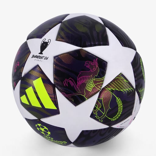 UCL voetbal wit paars