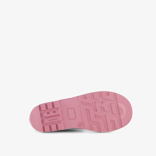 Kinder regenlaarzen metallic roze