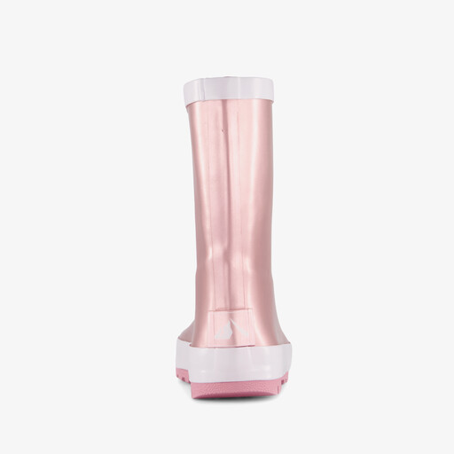 Kinder regenlaarzen metallic roze