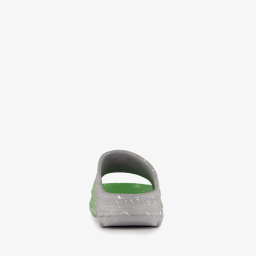 Kinder badslippers ombre grijs groen