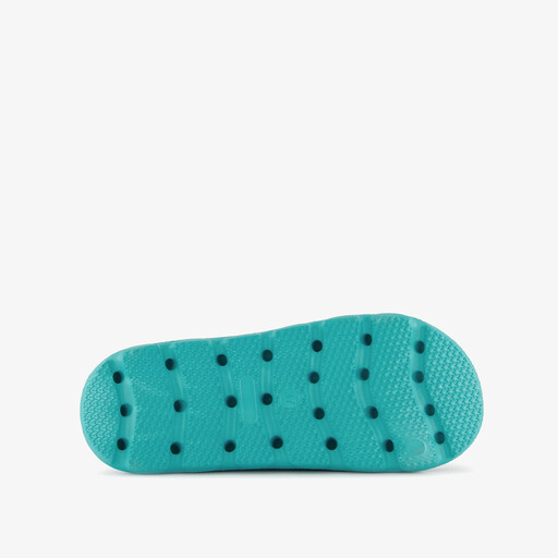 Dames badslippers aqua blauw