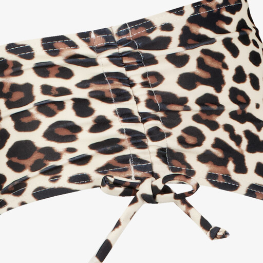 Dames hipster bikinibroekje met panterprint