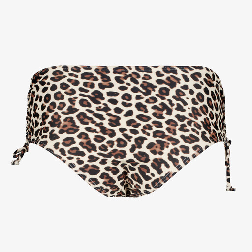 Dames hipster bikinibroekje met panterprint