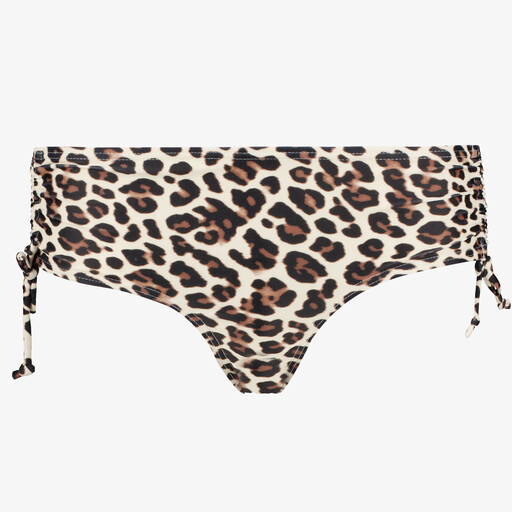 Dames hipster bikinibroekje met panterprint