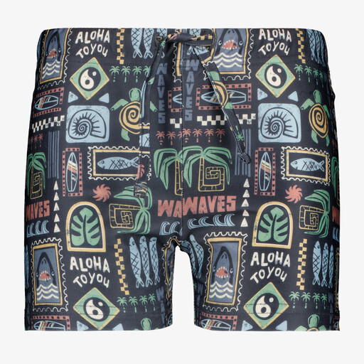 Kinder UV zwembroek met print