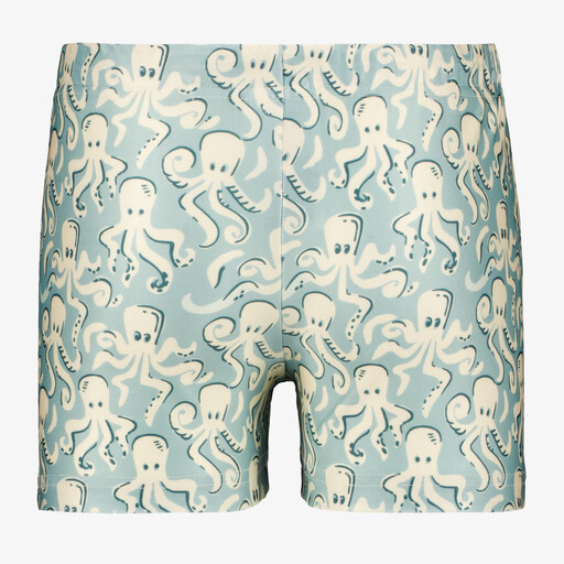 Kinder UV zwembroek met octopus print