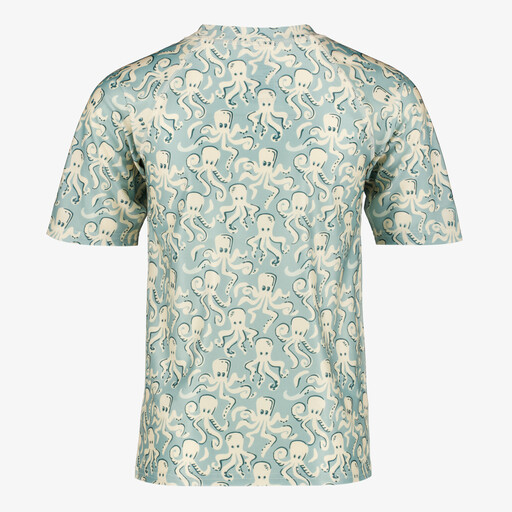 Kinder UV zwemshirt met lange mouwen met octopussen