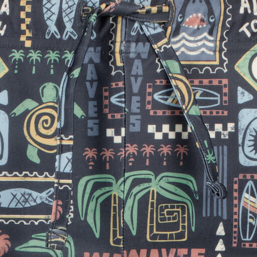 Kinder UV zwembroek met print