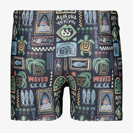 Kinder UV zwembroek met print