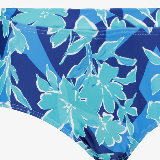 Dames high waist hipster bikinibroekje blauw