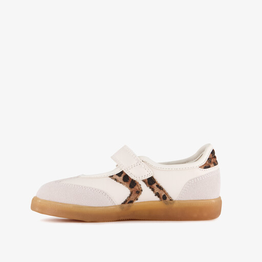 Meisjes ballerina sneakers panterprint