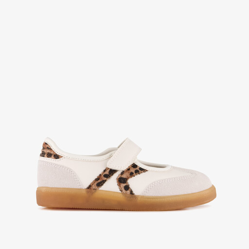 Meisjes ballerina sneakers panterprint