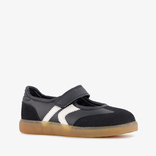 Meisjes ballerina sneakers zwart