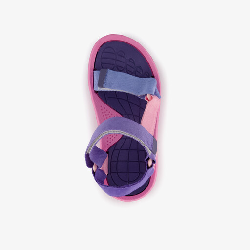Meisjes sandalen roze paars