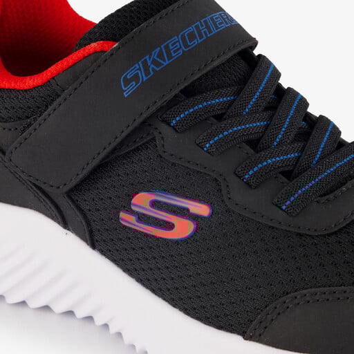 Bounder kinder sneakers zwart rood