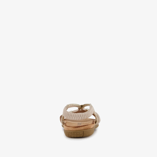 Dames sandalen goud