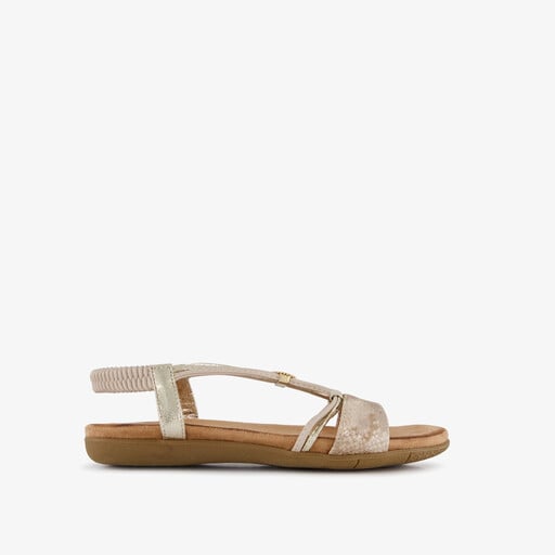 Dames sandalen goud