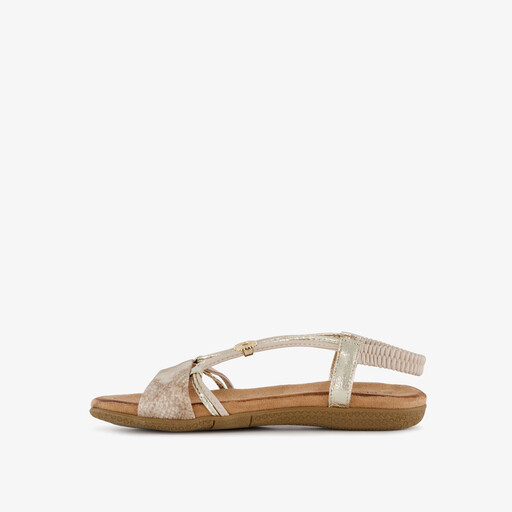Dames sandalen goud