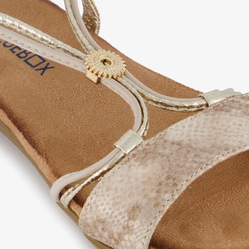 Dames sandalen goud