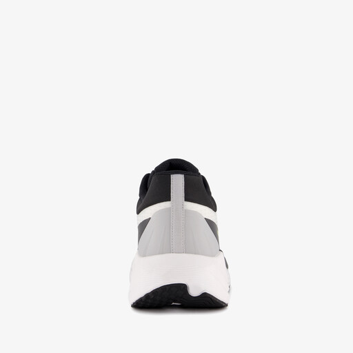 Heren hardloopschoenen wit zwart