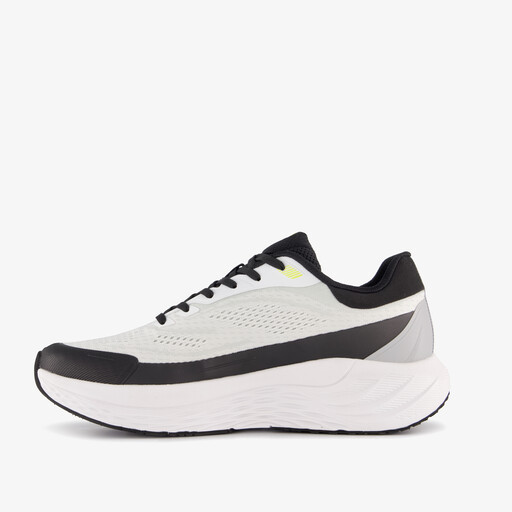 Heren hardloopschoenen wit zwart