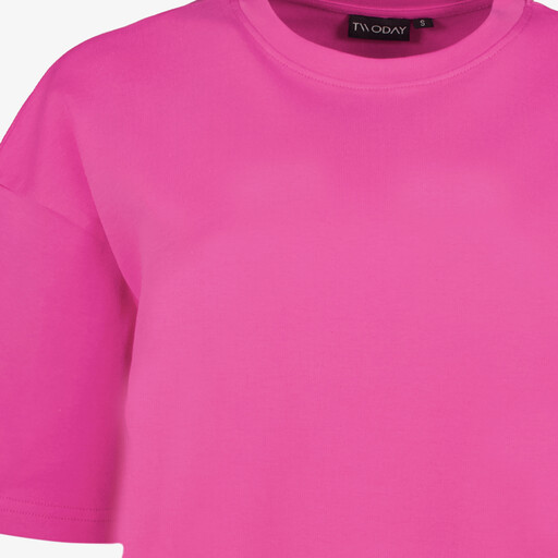 Oversized dames T-shirt roze