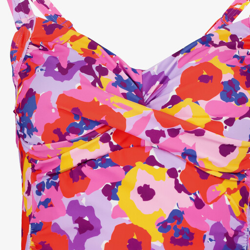 Voorgevormde dames tankinitop bloemenprint