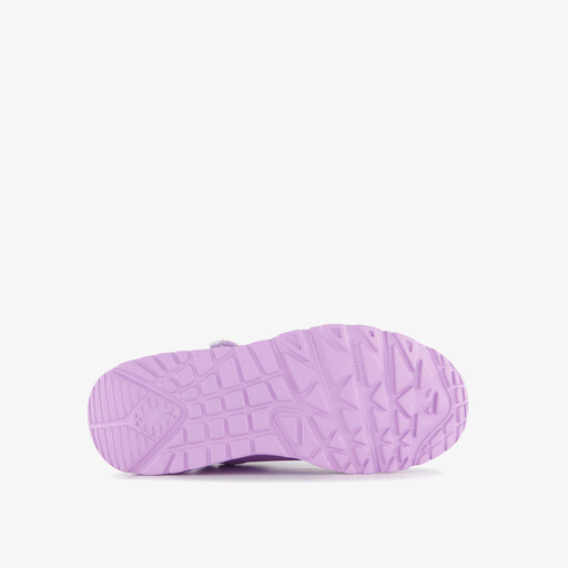 Uno Lite - Love meisjes sneakers met hartjes lichtpaars
