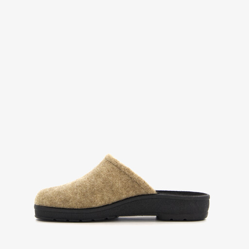 Dames pantoffels beige