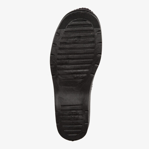Heren pantoffels ribstof grijs