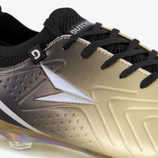 FG heren voetbalschoenen goud zwart