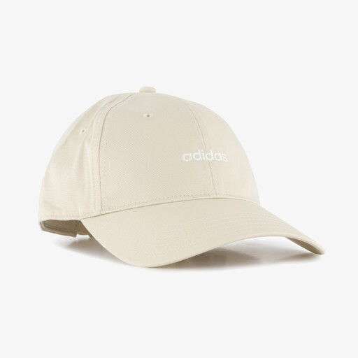 Linear Embroidery Baseball pet beige