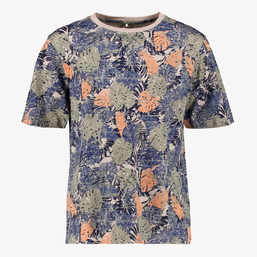 Name It jongens T-shirt met bloemenprint