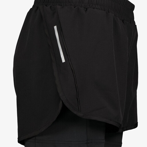 Dry dames hardloopshort zwart