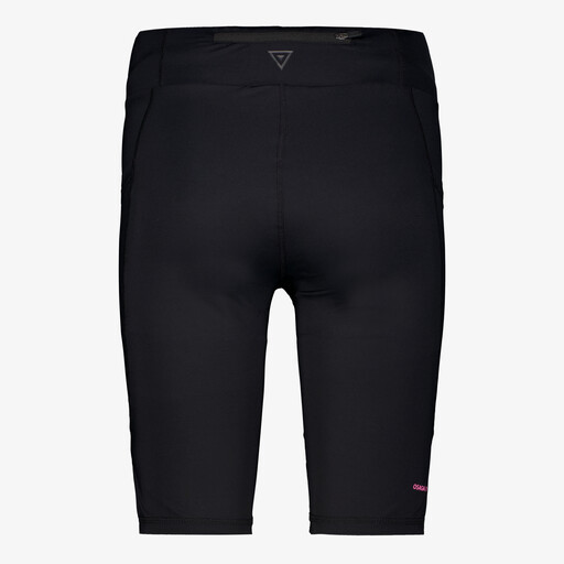 Dry dames hardloopshort met zakken zwart