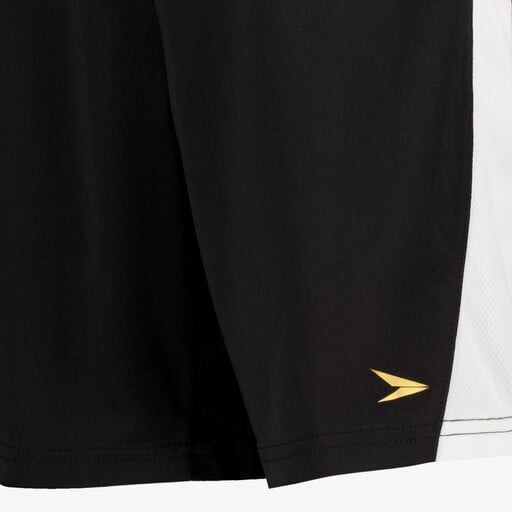 Kinder voetbalshort zwart wit