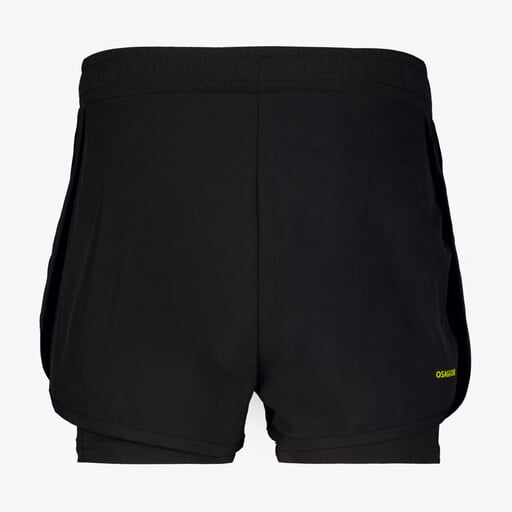 Dry meisjes hardloopshort zwart