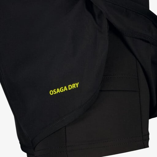 Dry meisjes hardloopshort zwart