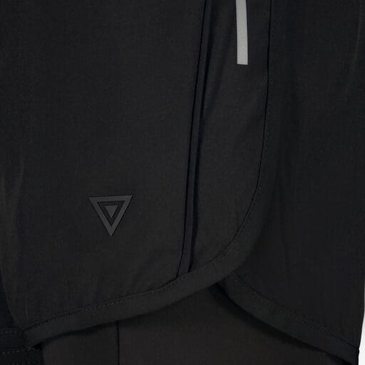 Dry meisjes hardloopshort zwart