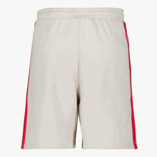 M 3S FT heren sportshort beige rood