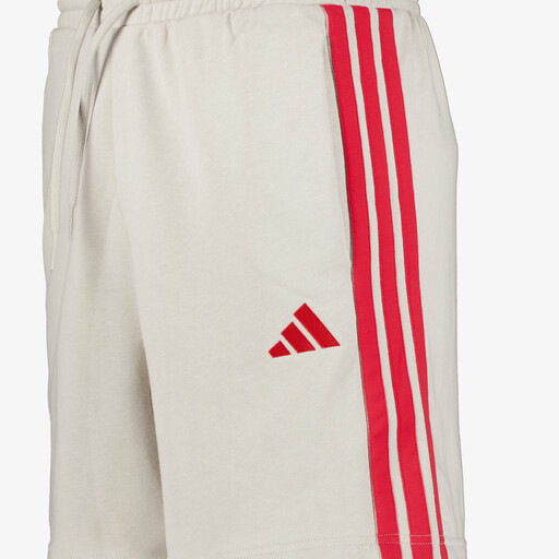 M 3S FT heren sportshort beige rood