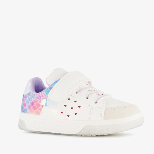 Meisjes zeemeermin sneakers wit