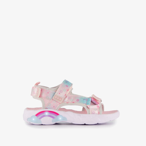 Meisjes sandalen met lichtjes roze pastel