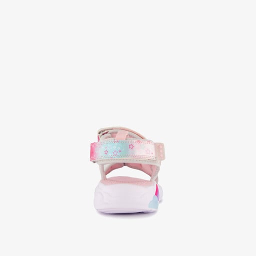 Meisjes sandalen met lichtjes roze pastel